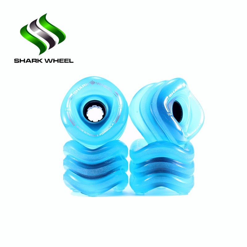 Roues De Skate Shark Wheel 60mm 80a - Rouge Transparent, Neuves