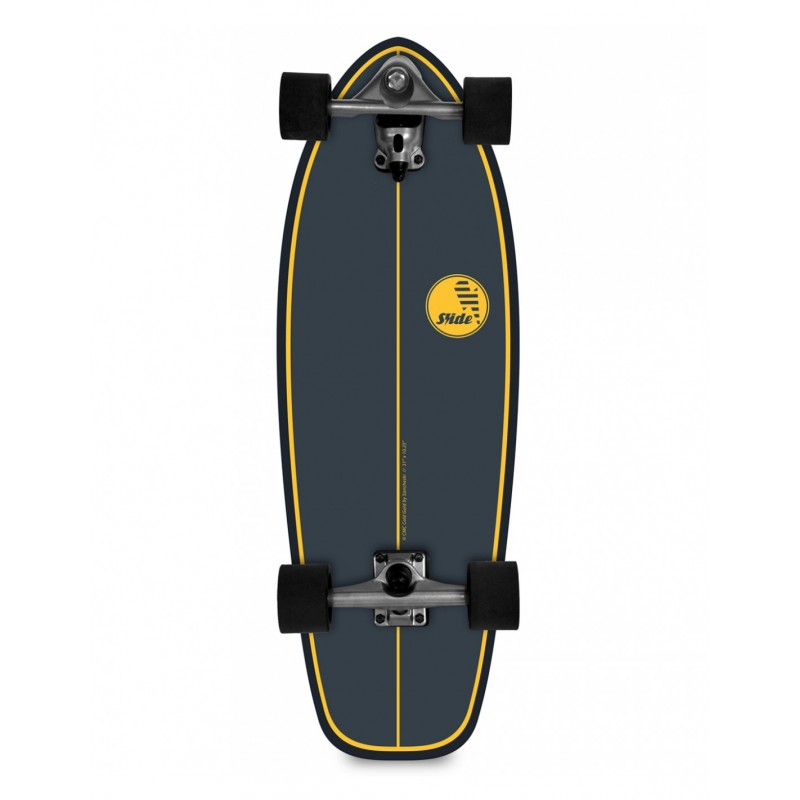 Slide Surfskate Street Surf Skateboard CMC PRO 31, super surf